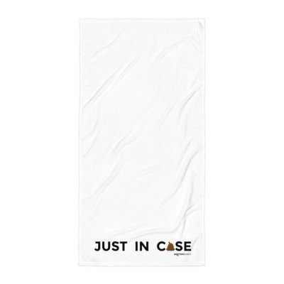 Just in Case Beach + Bath Towel