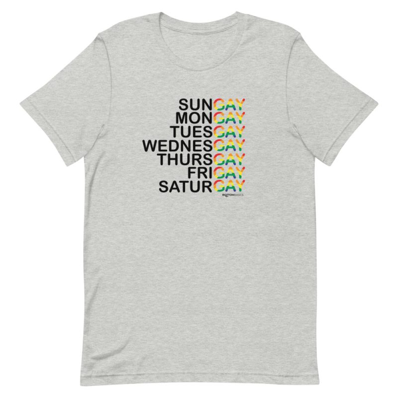 Gay Week T-Shirt - Athletic Heather