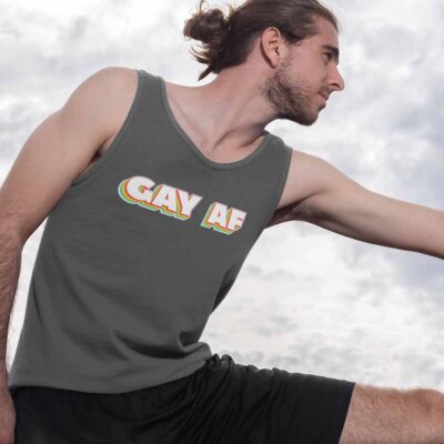 Gay AF tank top